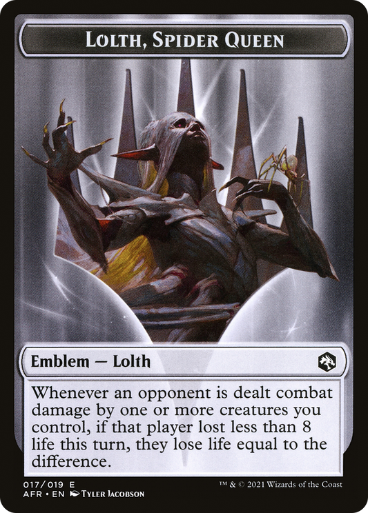 Lolth, Spider Queen Emblem (017)