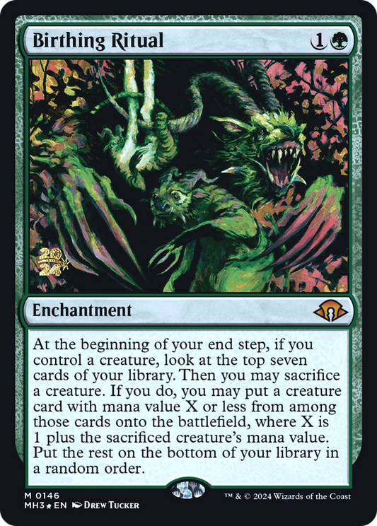 Birthing Ritual (0146) (Prerelease) - Foil