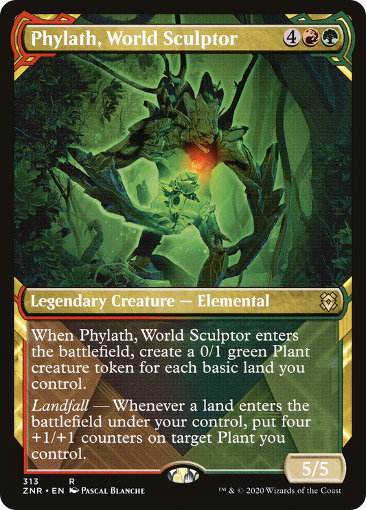 Phylath, World Sculptor (313) (Showcase) - Foil