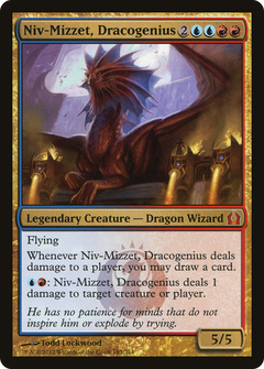 Niv-Mizzet, Dracogenius - Foil
