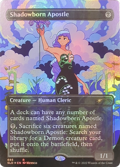 Shadowborn Apostle (685) (Borderless) - Foil