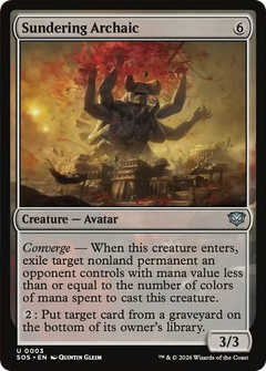 Sundering Archaic (SOS) - Foil