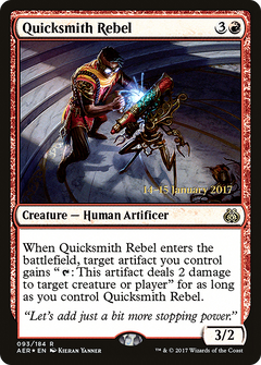 Quicksmith Rebel (093) (Prerelease) - Foil