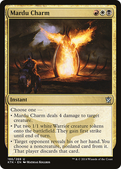Mardu Charm - Foil