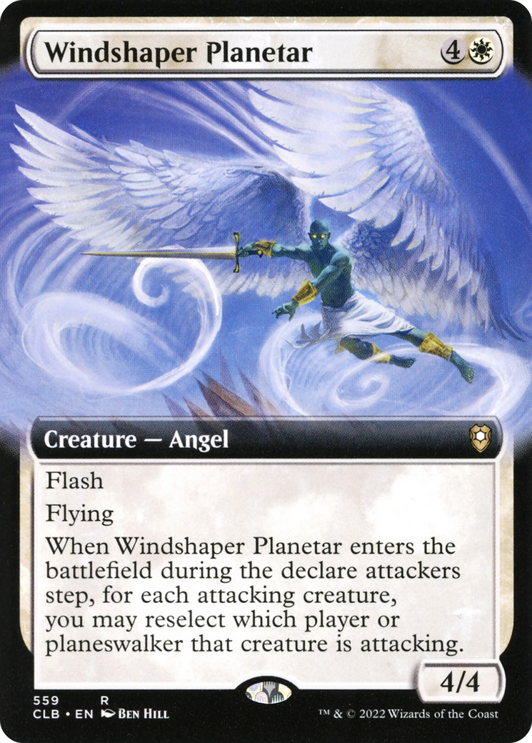 Windshaper Planetar (559) (Extended Art) - Foil