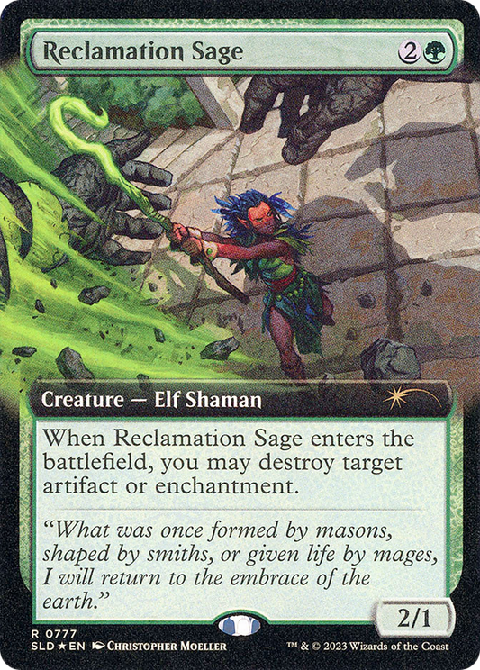 Reclamation Sage (0777) (Extended Art) - Foil