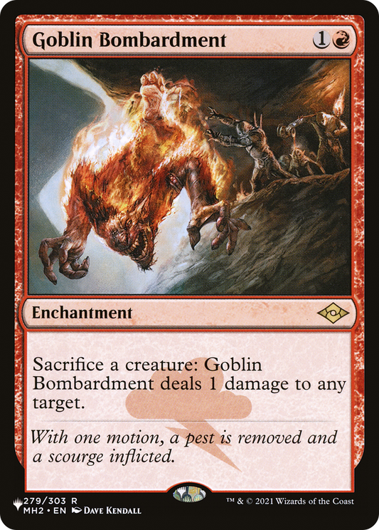 Goblin Bombardment (279) (PLST)