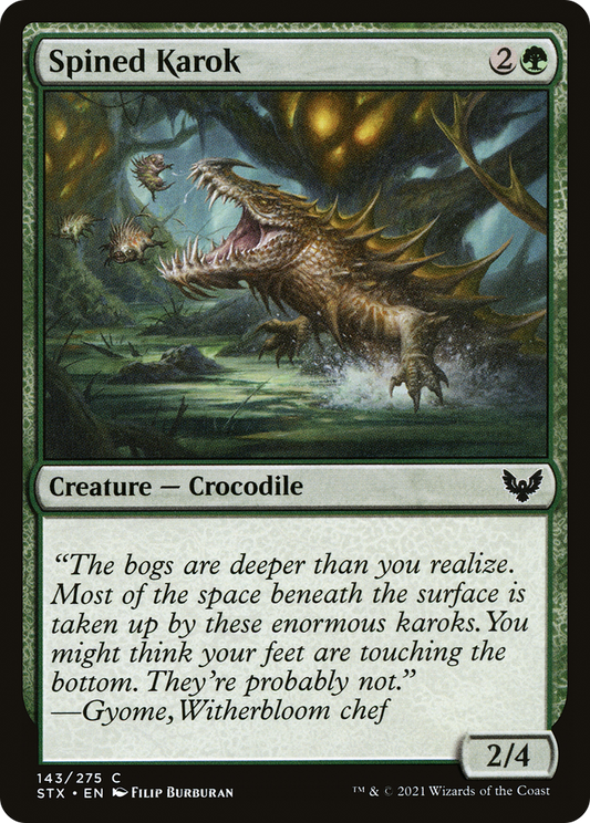 Spined Karok - Foil
