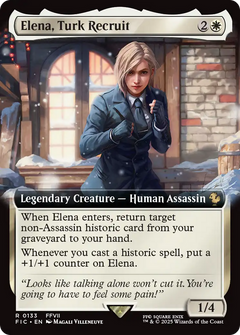 Elena, Turk Recruit (0133) (Extended Art) - Foil