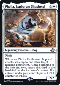 Phelia, Exuberant Shepherd (0040) (Prerelease) - Foil