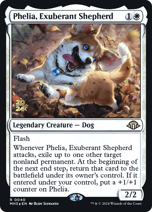 Phelia, Exuberant Shepherd (0040) (Prerelease) - Foil