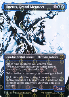 Unctus, Grand Metatect (433) (Borderless) (Showcase) - Compleat Foil