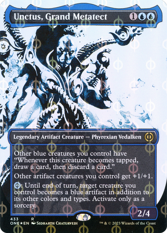 Unctus, Grand Metatect (433) (Borderless) (Showcase) - Compleat Foil