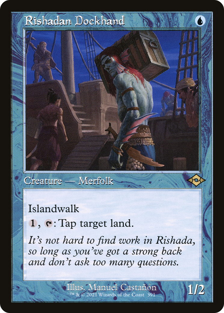 Rishadan Dockhand (391) (Retro Frame) - Foil