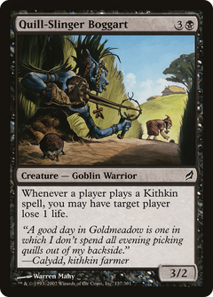 Quill-Slinger Boggart - Foil