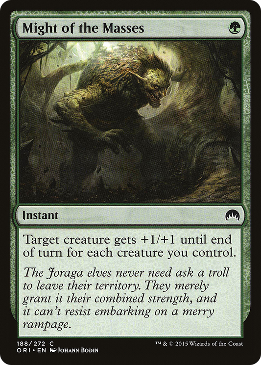 Might of the Masses - Foil