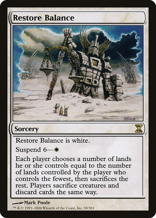 Restore Balance - Foil