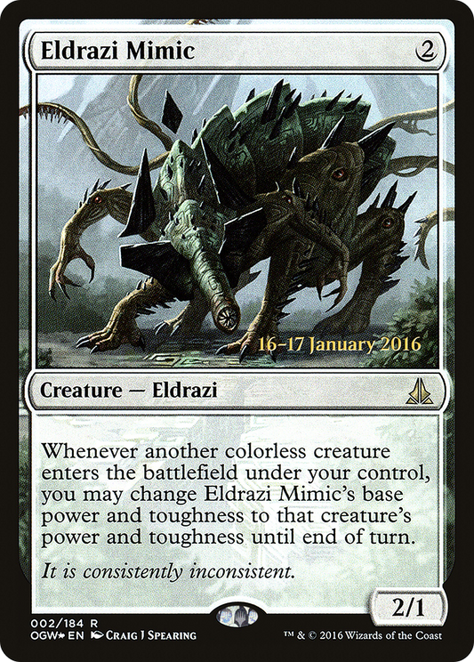 Eldrazi Mimic (002) (Prerelease) - Foil