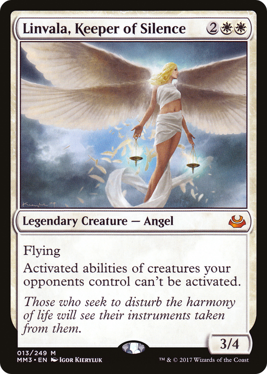 Linvala, Keeper of Silence - Foil