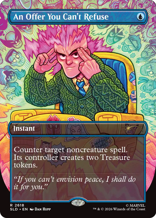 An Offer You Can't Refuse (2618) (Borderless) (SLD) - Foil
