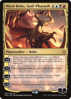 Nicol Bolas, God-Pharaoh (140) (Promo Pack) - Foil