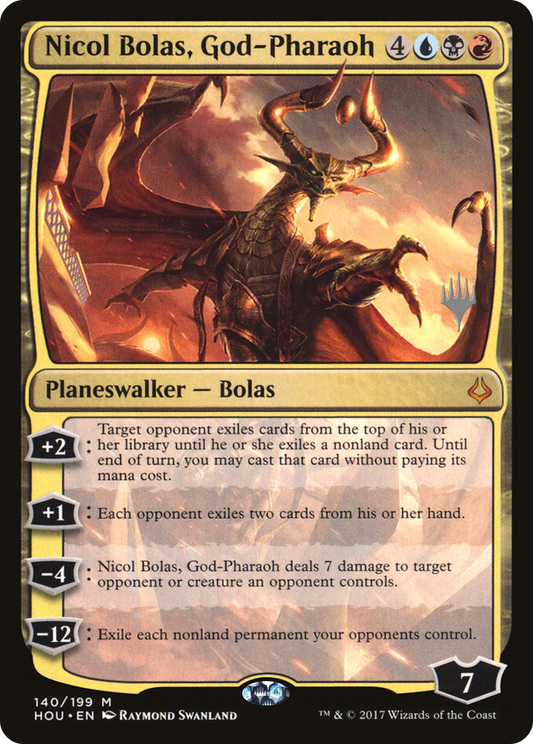 Nicol Bolas, God-Pharaoh (140) (Promo Pack)