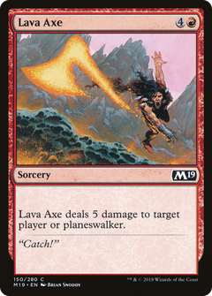 Lava Axe - Foil