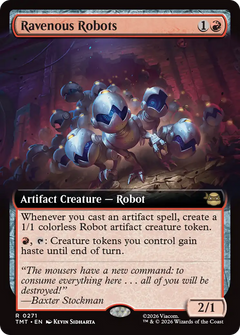 Ravenous Robots (0271) (Extended Art) (TMT) - Foil