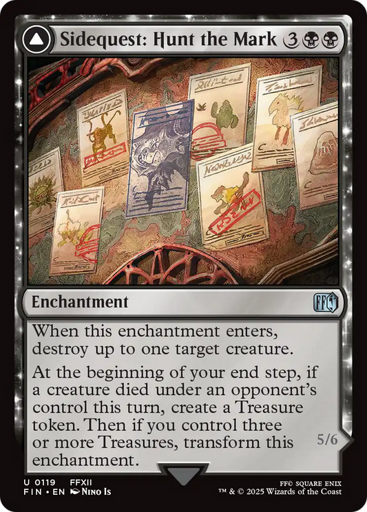 Sidequest: Hunt the Mark // Yiazmat, Ultimate Mark (FIN) - Foil