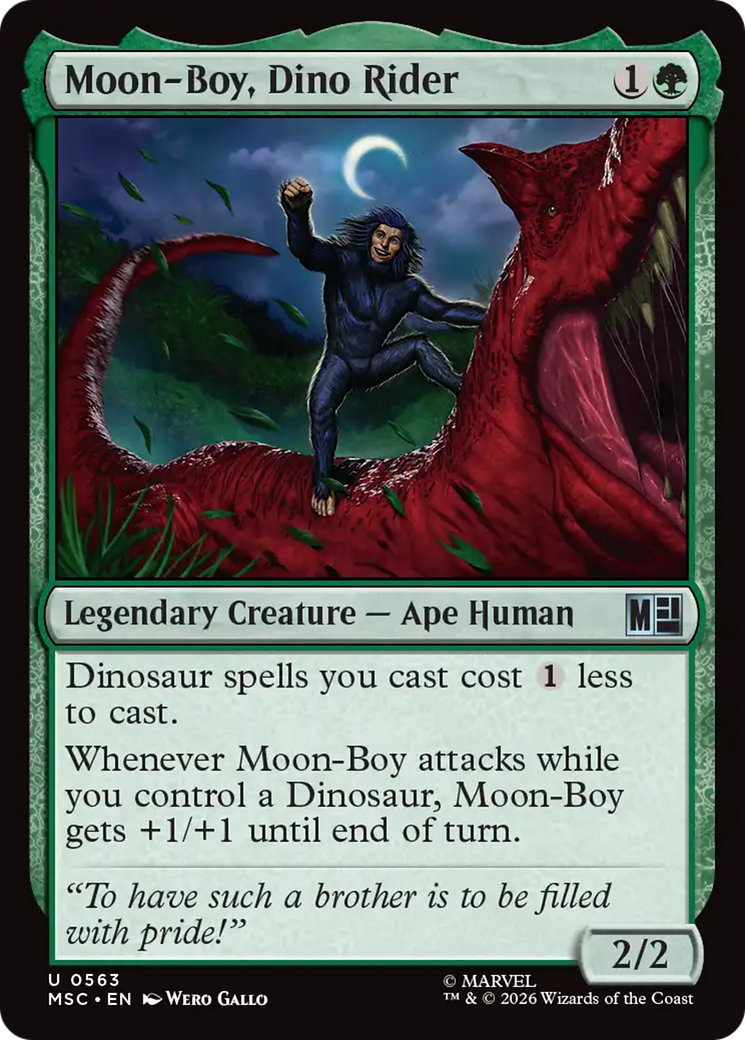 Moon-Boy, Dino Rider (MSC)