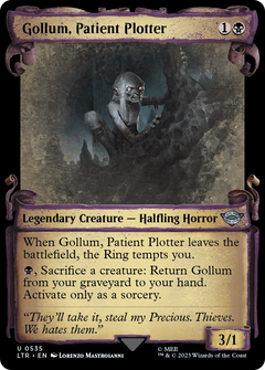 Gollum, Patient Plotter (0535) (Showcase)