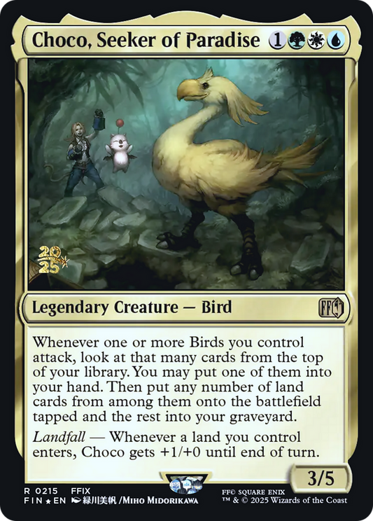 Choco, Seeker of Paradise (0215) (Prerelease) - Foil