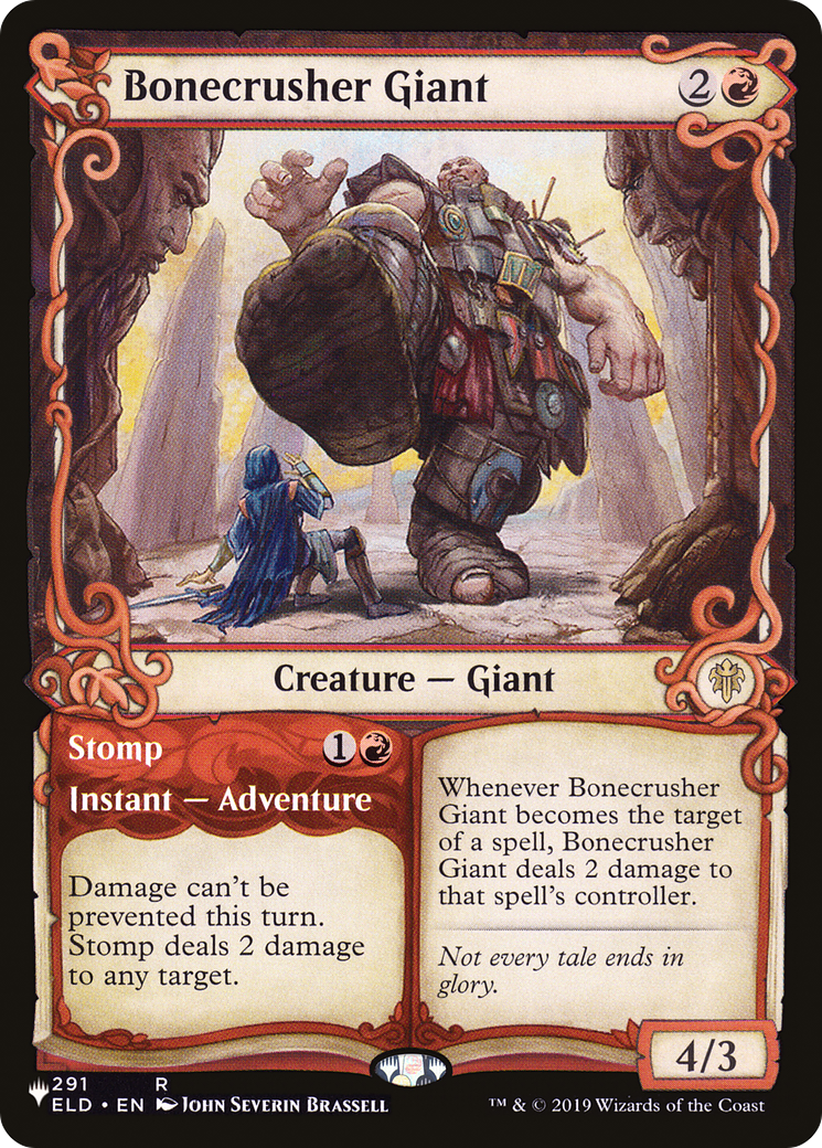 Bonecrusher Giant // Stomp (291)