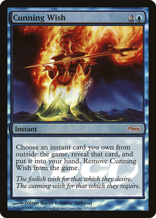 Cunning Wish (002) (Judge) - Foil