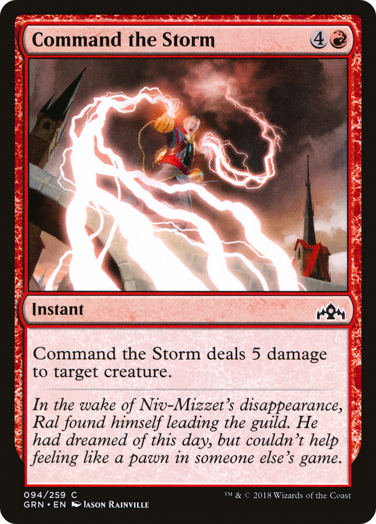 Command the Storm - Foil