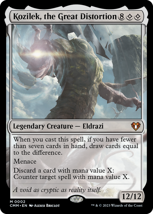 Kozilek, the Great Distortion - Foil