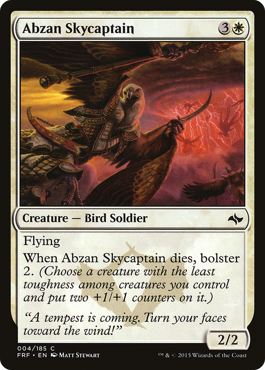 Abzan Skycaptain - Foil
