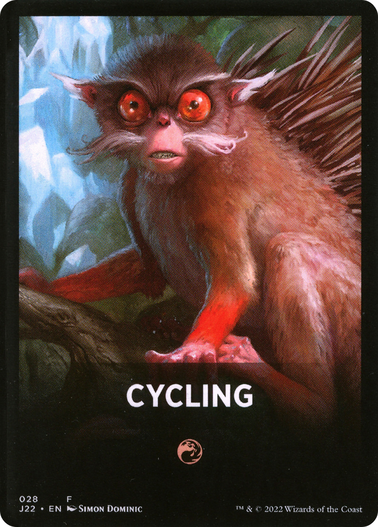 Cycling Theme Card
