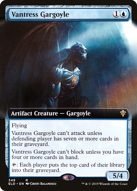 Vantress Gargoyle (349) (Extended Art) - Foil