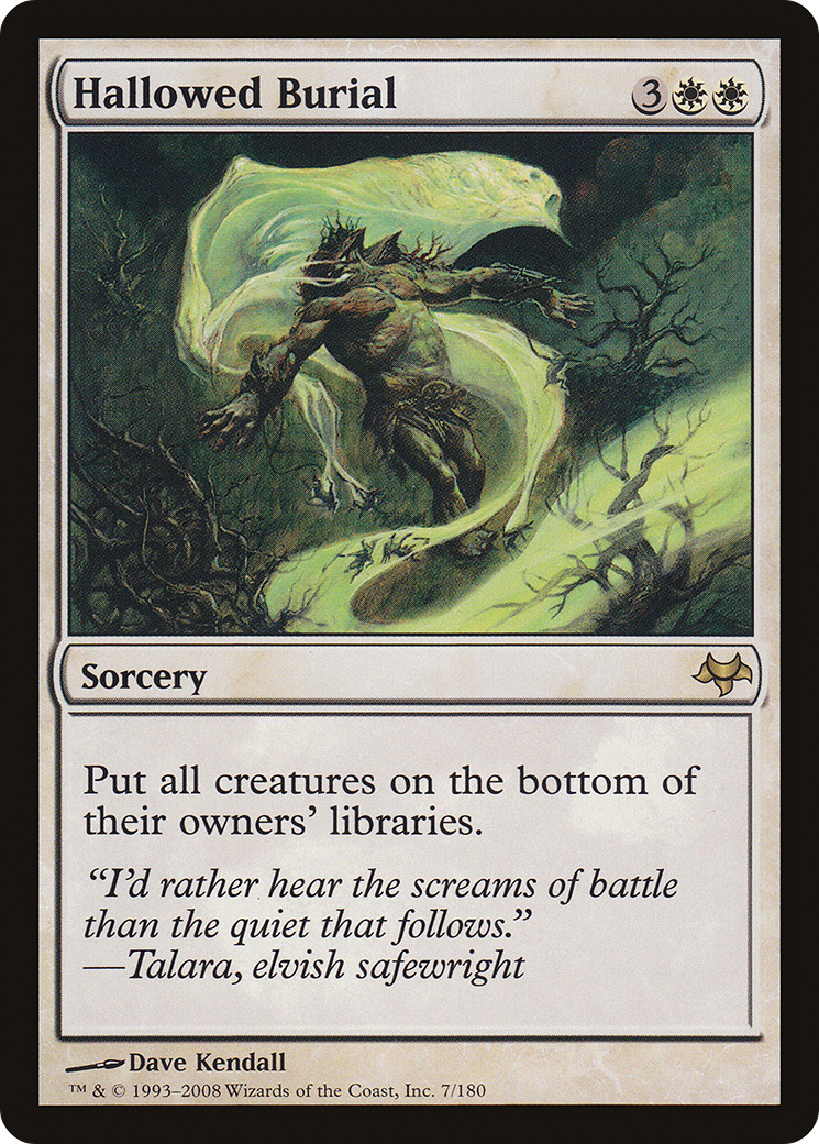 Hallowed Burial - Foil