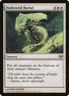 Hallowed Burial - Foil
