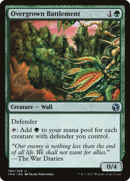 Overgrown Battlement - Foil
