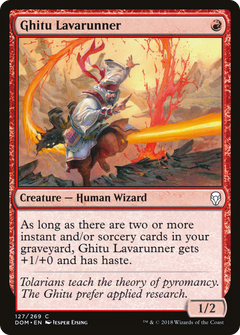Ghitu Lavarunner - Foil