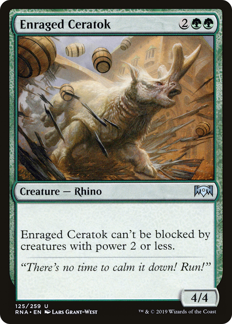Enraged Ceratok - Foil