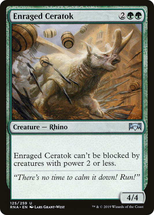 Enraged Ceratok - Foil