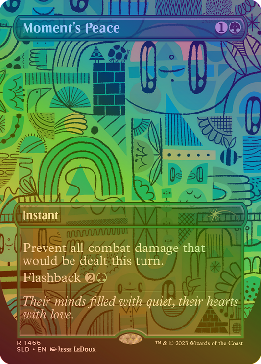 Moment's Peace (1466) (Showcase) - Rainbow Foil