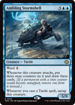 Ambling Stormshell (0037) (Promo Pack) - Foil