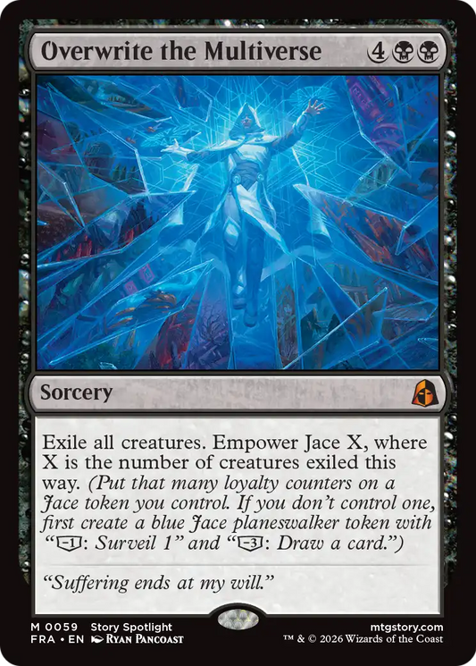 Overwrite the Multiverse (FRA)