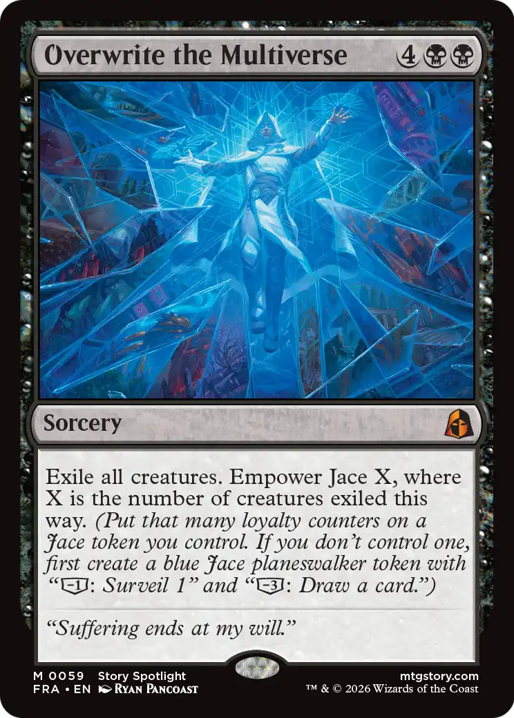 Overwrite the Multiverse (FRA) - Foil
