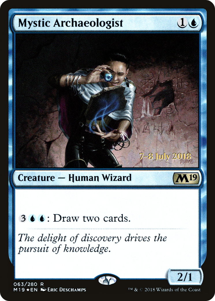 Mystic Archaeologist (063) (Prerelease) - Foil
